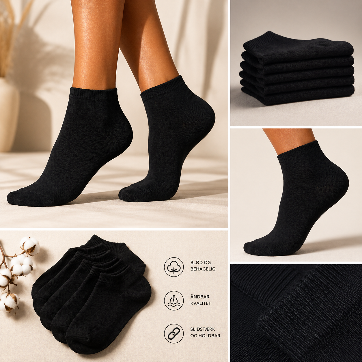 Sports Basic Line – Everyday Socks – Sort