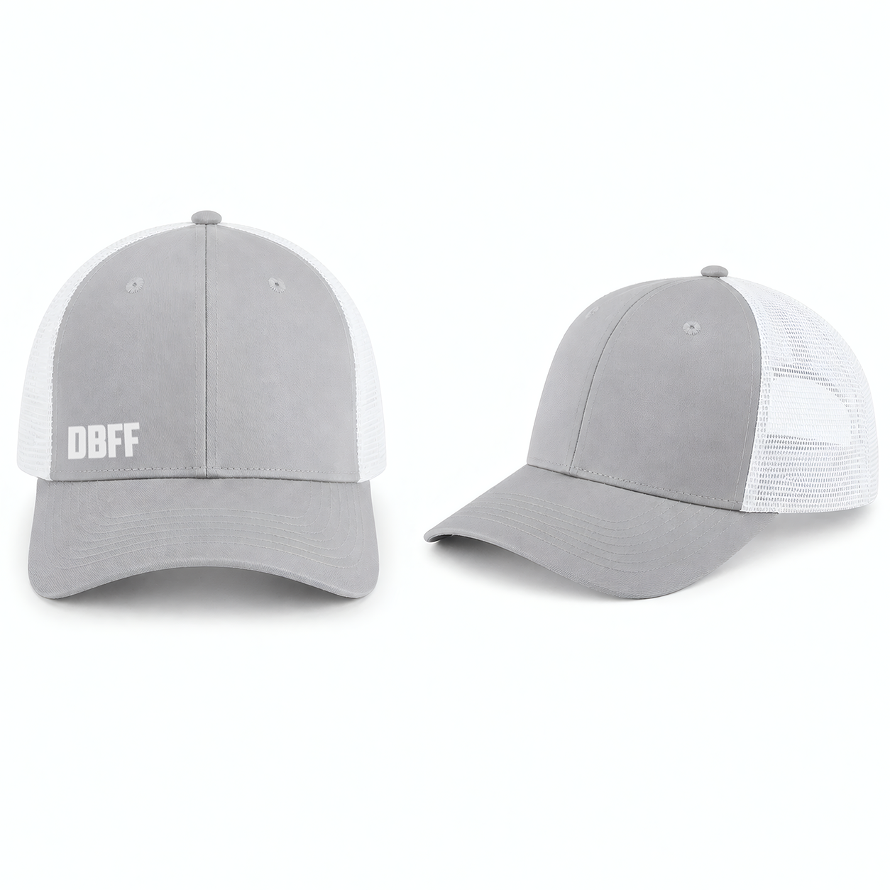 DBFF - Urbanwear Trucker, Light Grey