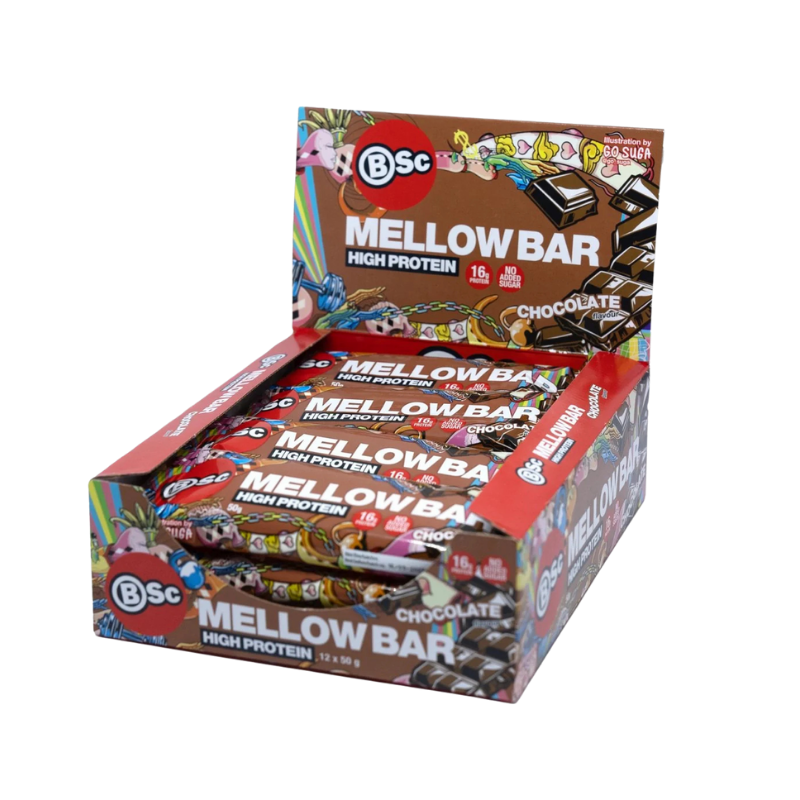 Mellow bar Chocolate 12x50g (MHD 06/2026)