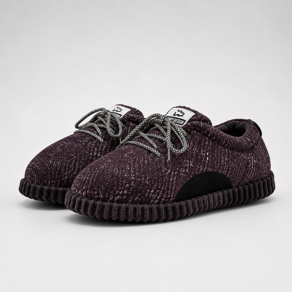 Comfy Design “MX Dark Salt” Slippers – Yeezy Boost 350 V2 Inspired
