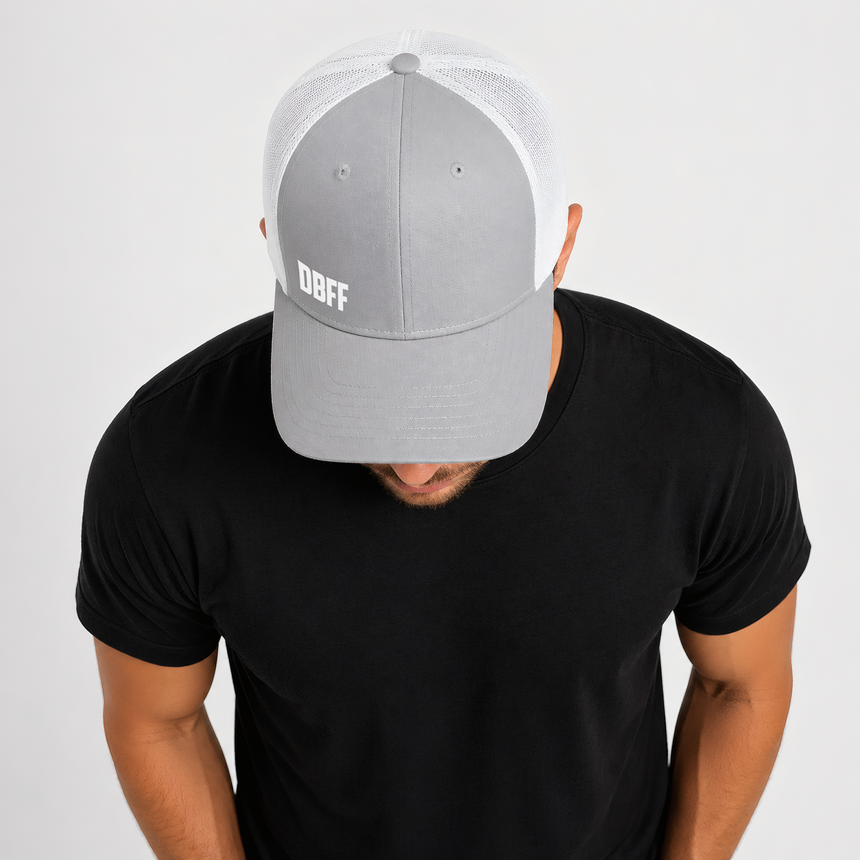 DBFF - Urbanwear Trucker, Light Grey