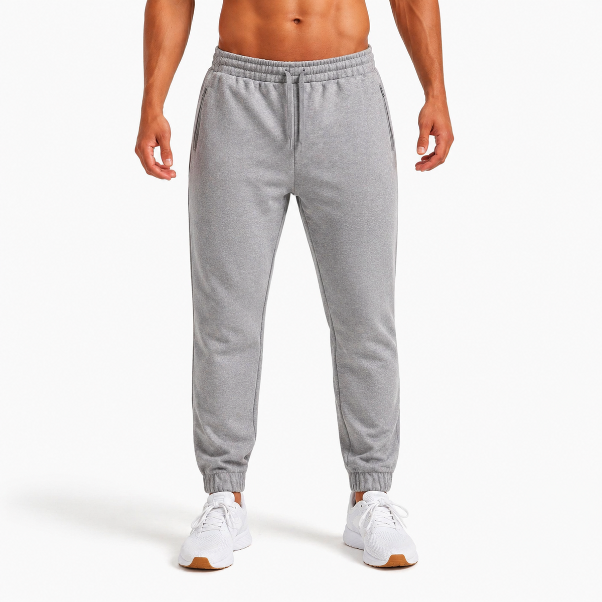 TriDri® Men’s Spun Dyed Joggers – Light Grey