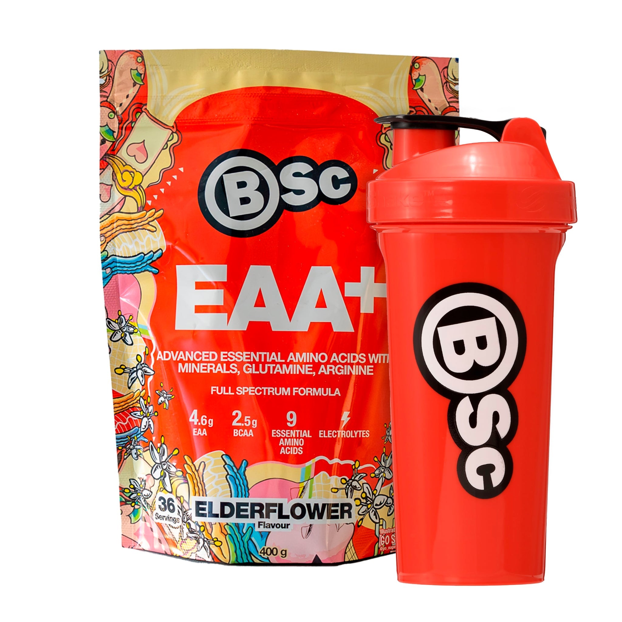 EAA + - Hyldeblomst (400G) og shaker