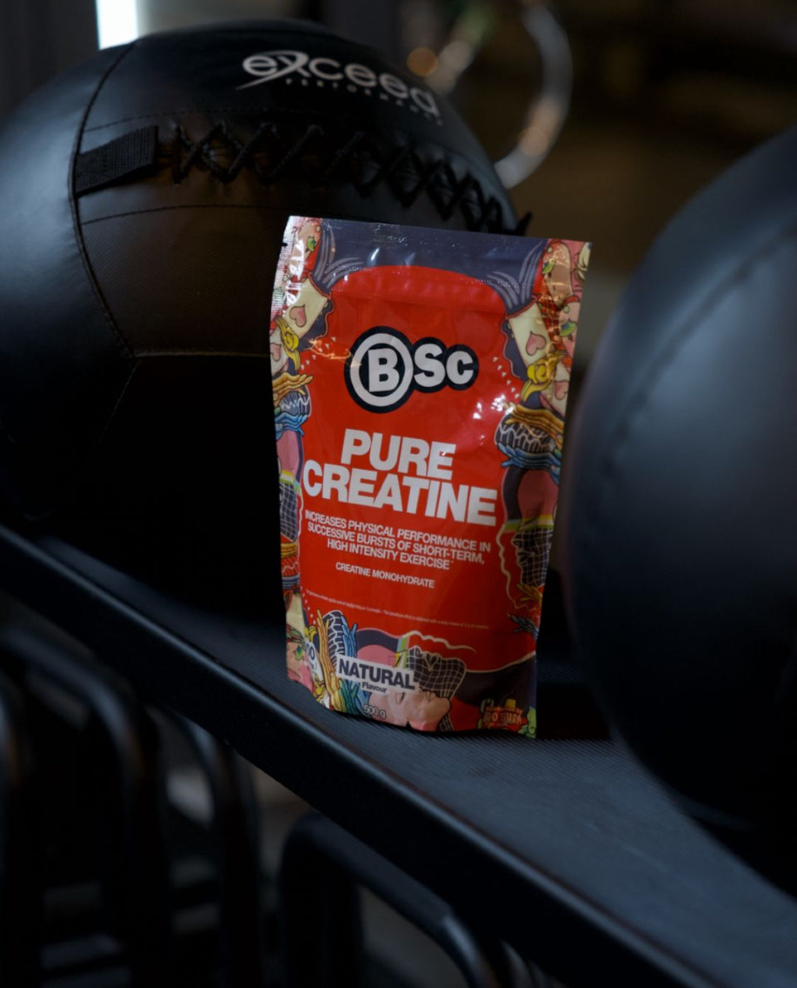 Pure Creatine 500 gram og Shaker