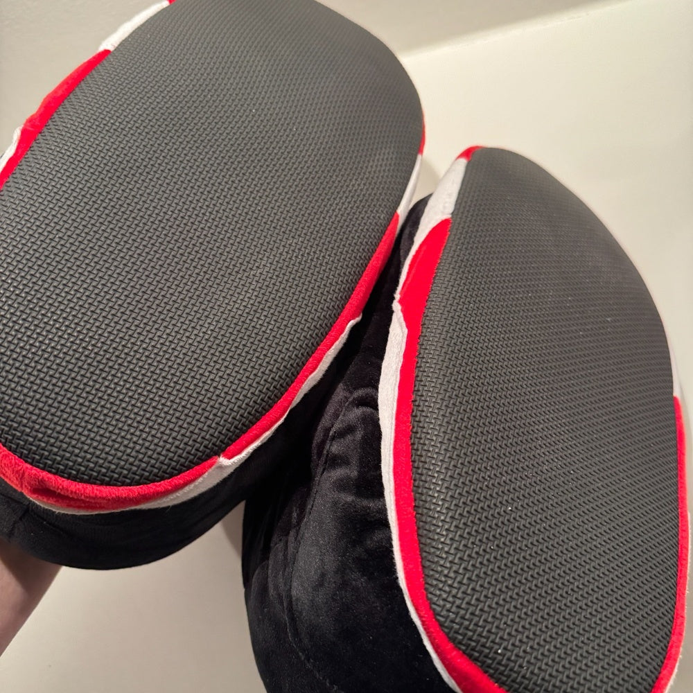 Comfy Design Sneaker Slippers – Jordan 11 - BRED Inspired