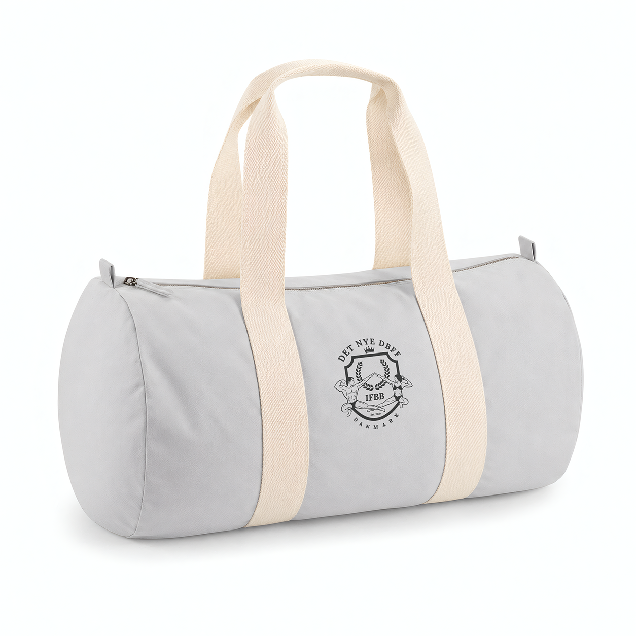DBFF - Organic Barrel Bag – Grey
