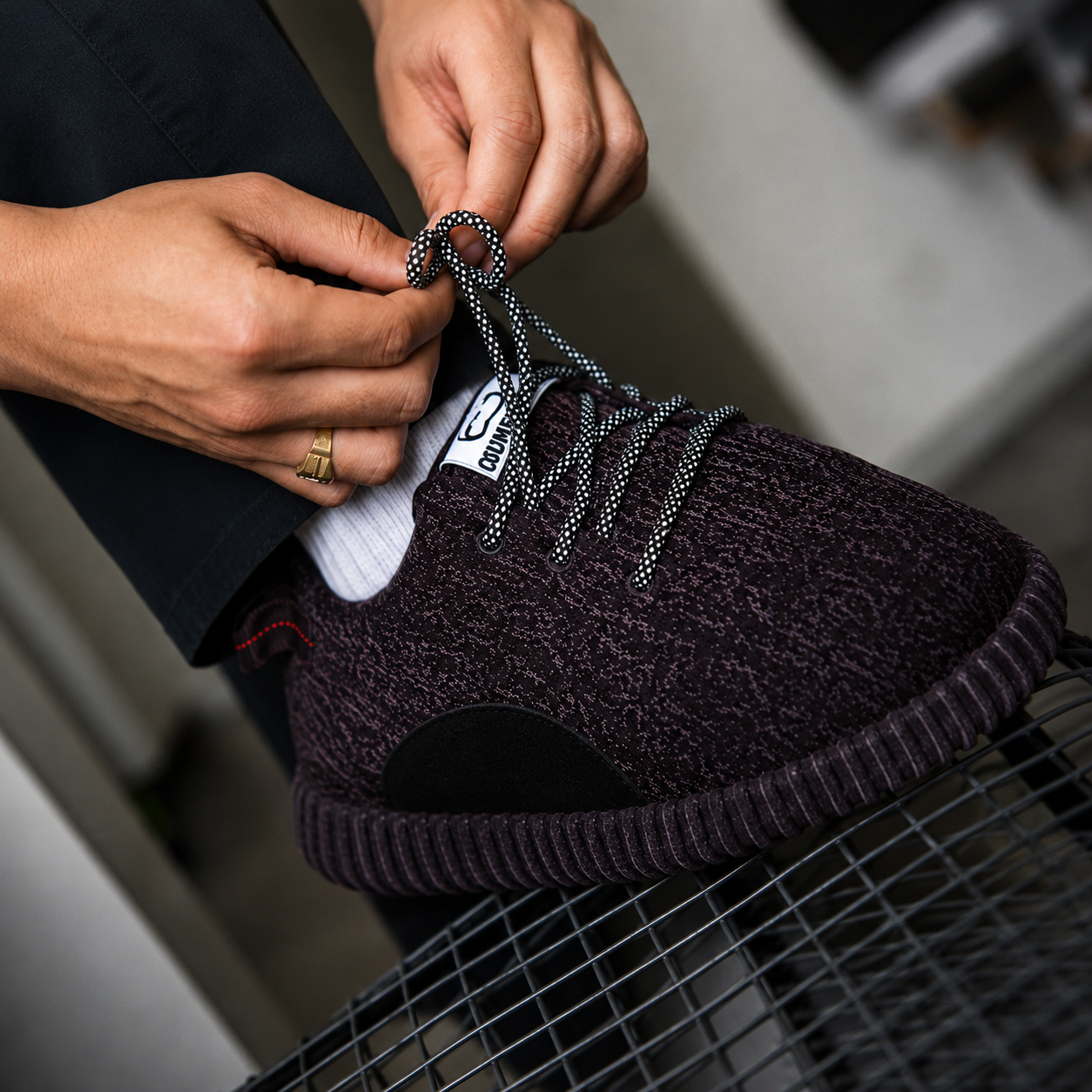 Comfy Design MX Dark Salt Slippers – Inspired by Yeezy 350 V2 MX Dark Salt
