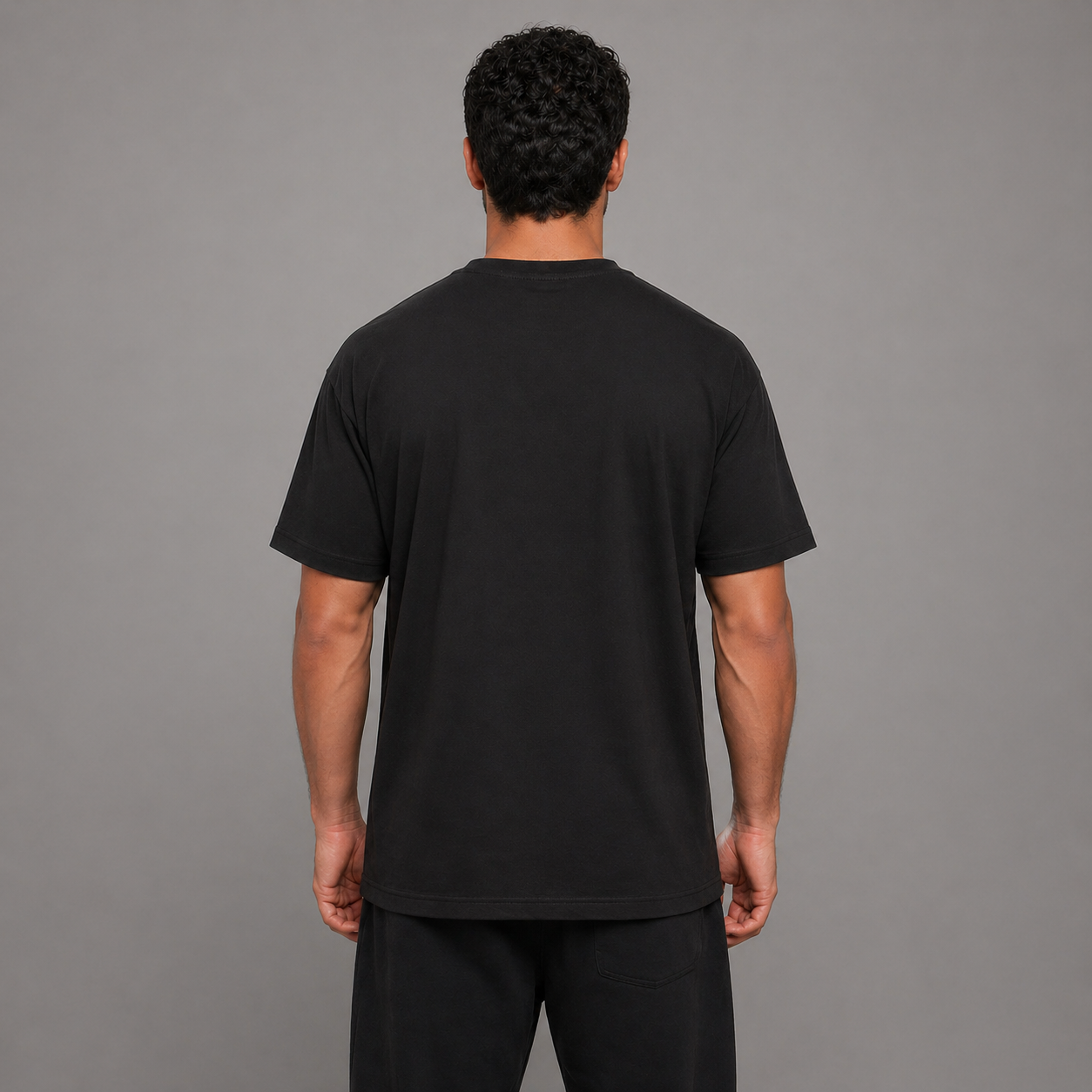 DBFF - Unisex T-shirt - Black - Grey Print