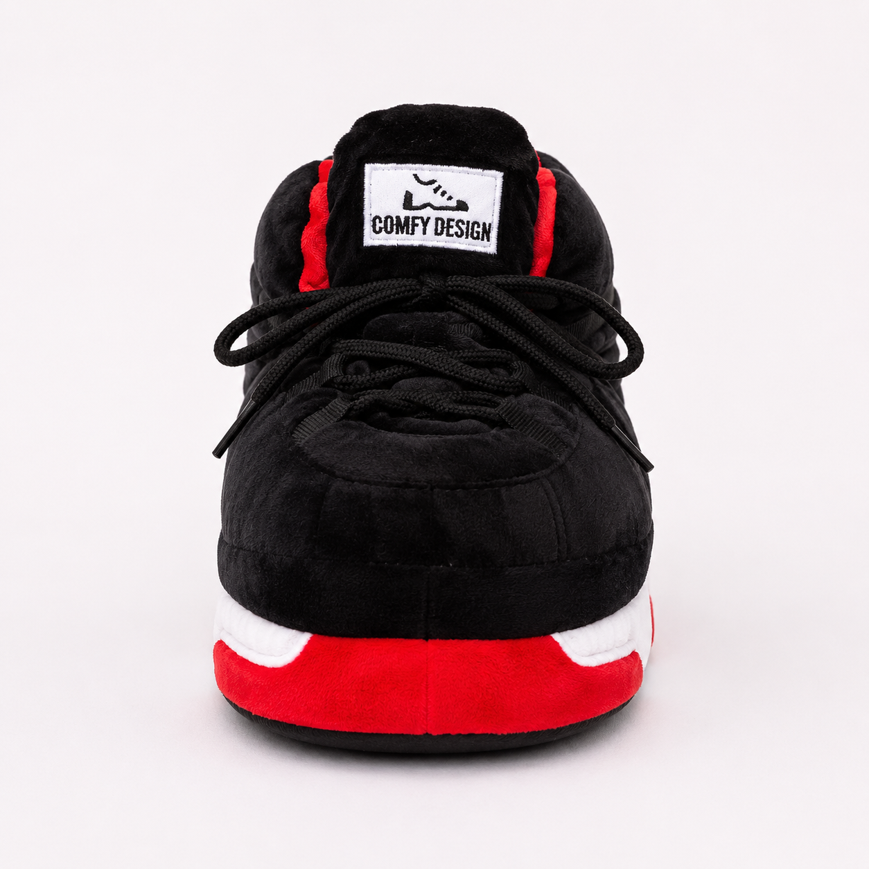 Comfy Design Sneaker Slippers – Jordan 11 - BRED Inspired