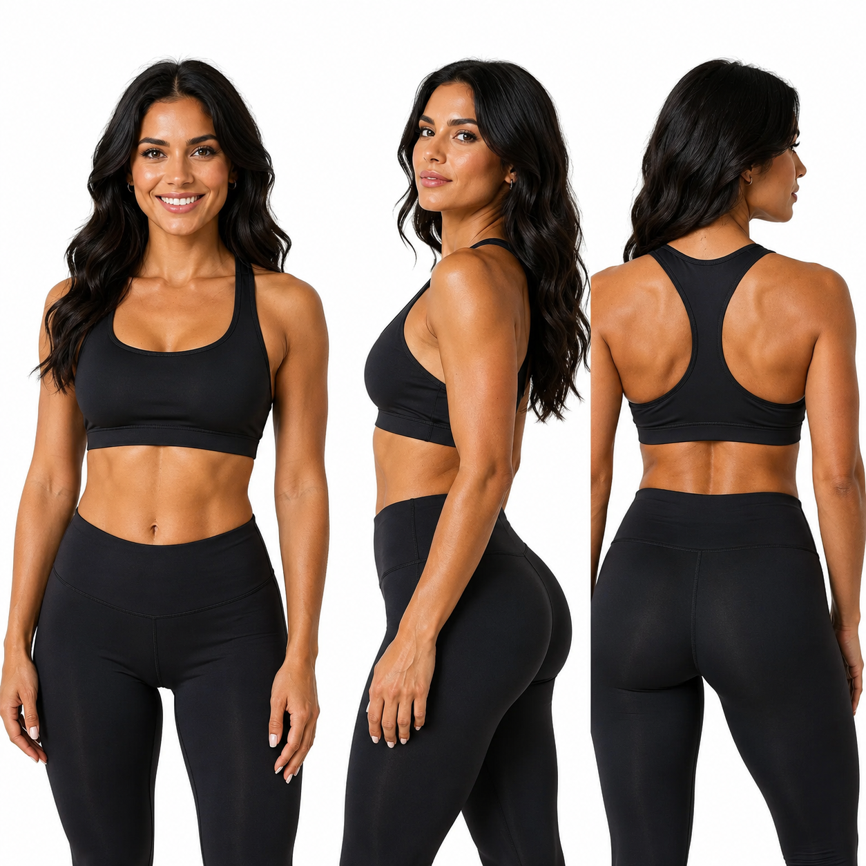 Uniform Sports Basic Line – Performance Sports Bra / Sort