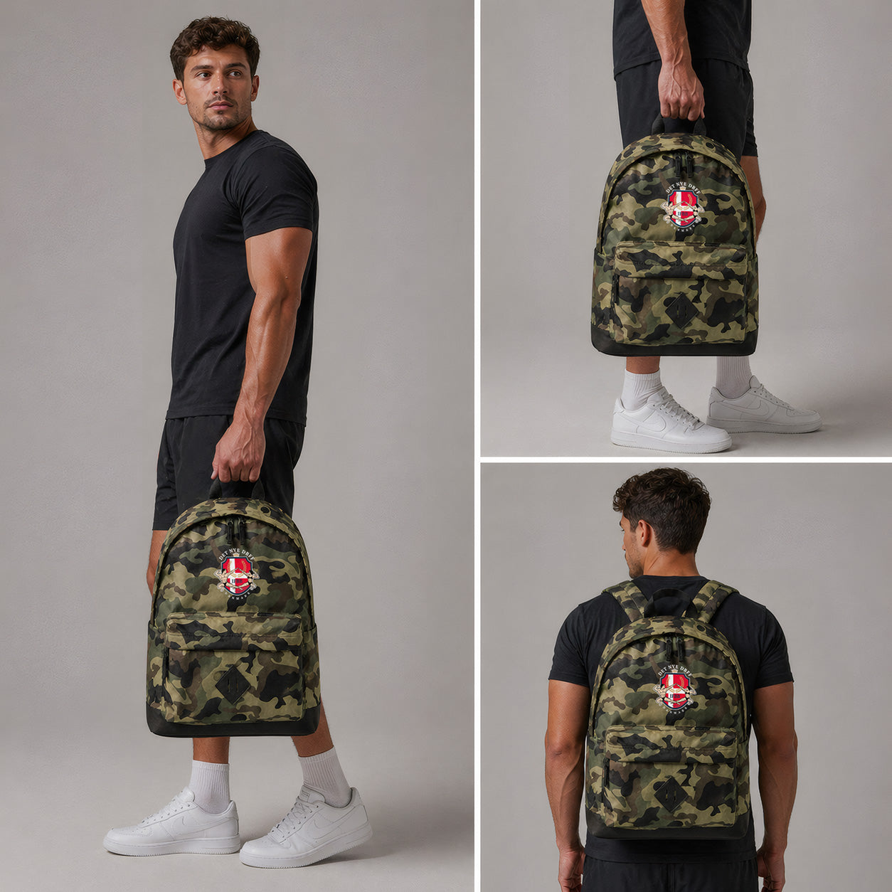 DBFF - Bag Pack Green Camo