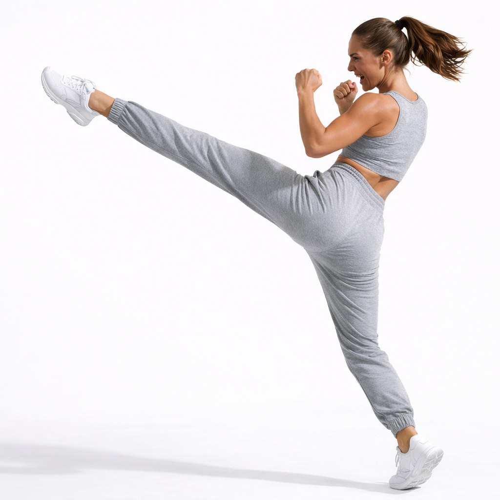 TR499 Women's TriDri® Spun Dyed Joggers - Light Grey