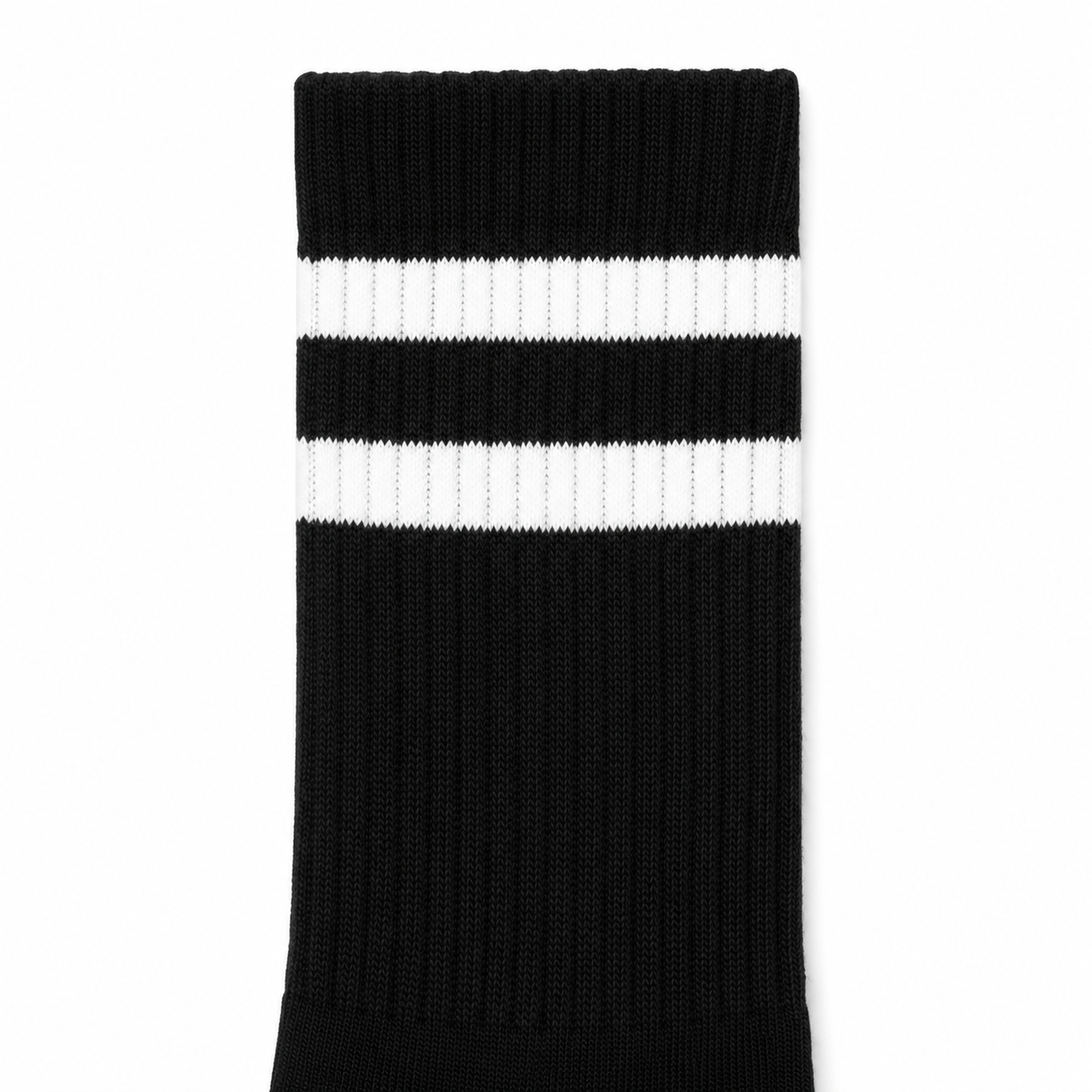 NEVERQUIT Performance Crew Socks (5-Pack) - Black