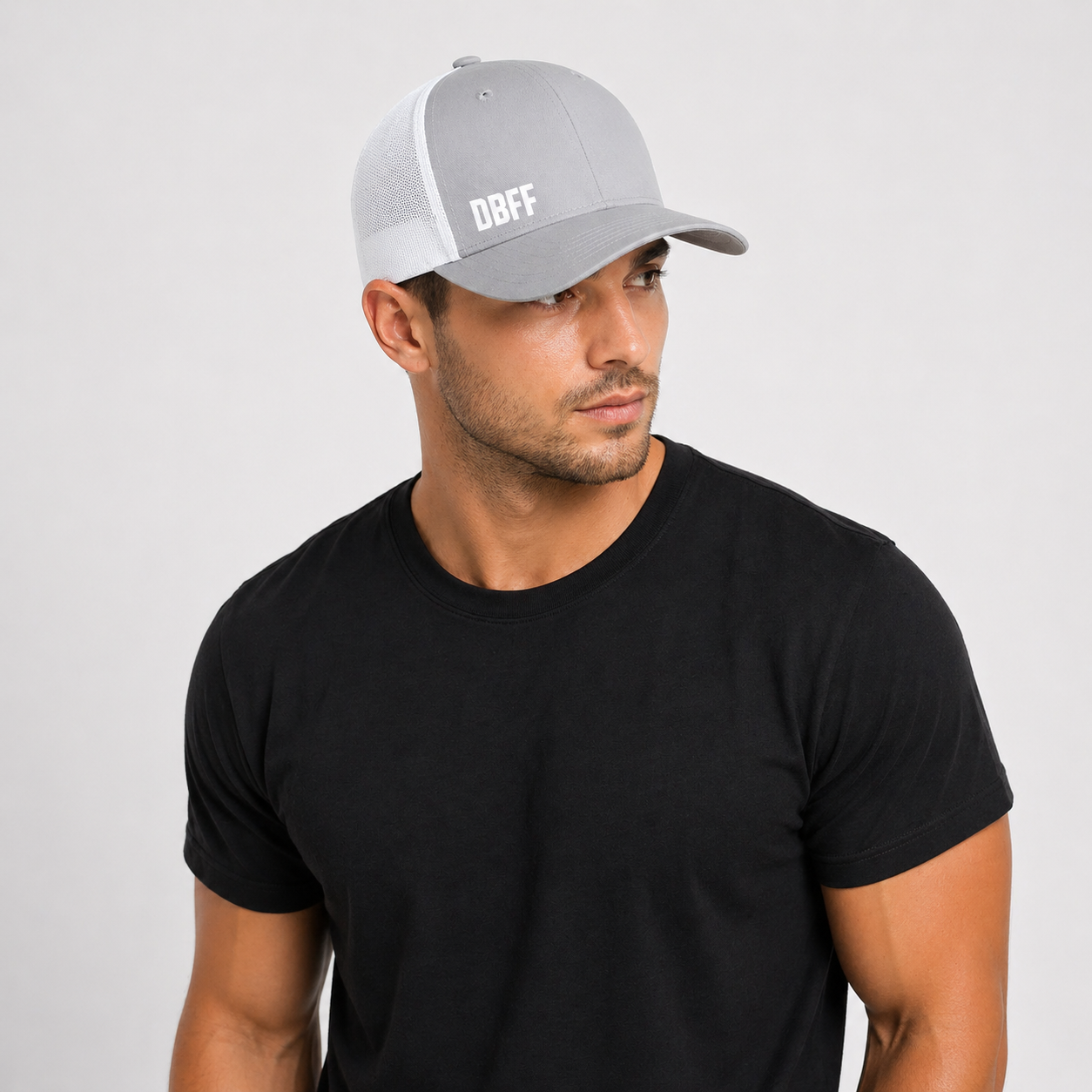 DBFF - Urbanwear Trucker, Light Grey