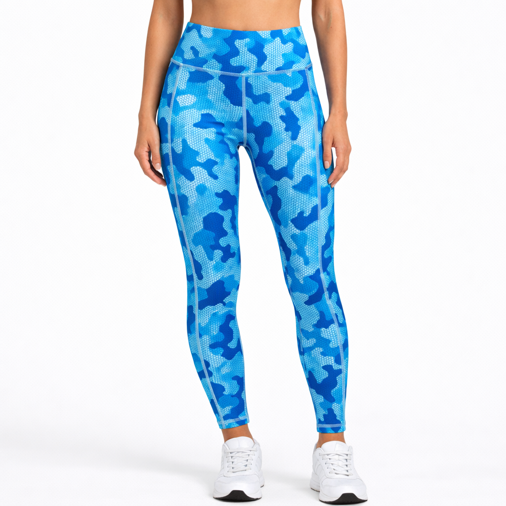 TriDri TR032 – Performance Leggings – Sapphire Blue