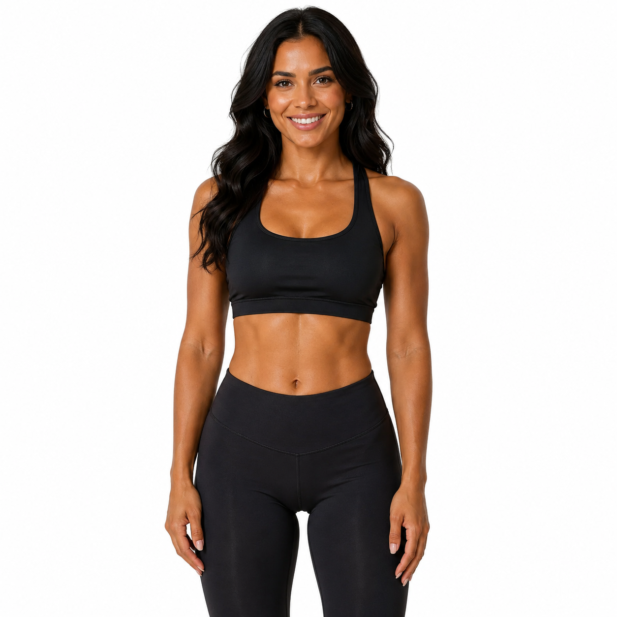 Uniform Sports Basic Line – Performance Sports Bra / Sort
