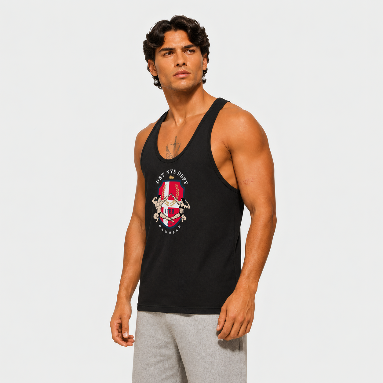 DBFF - Muscle Tank Top - Farv et logo