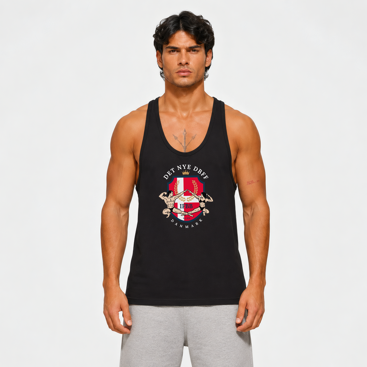 DBFF - Muscle Tank Top - Farv et logo
