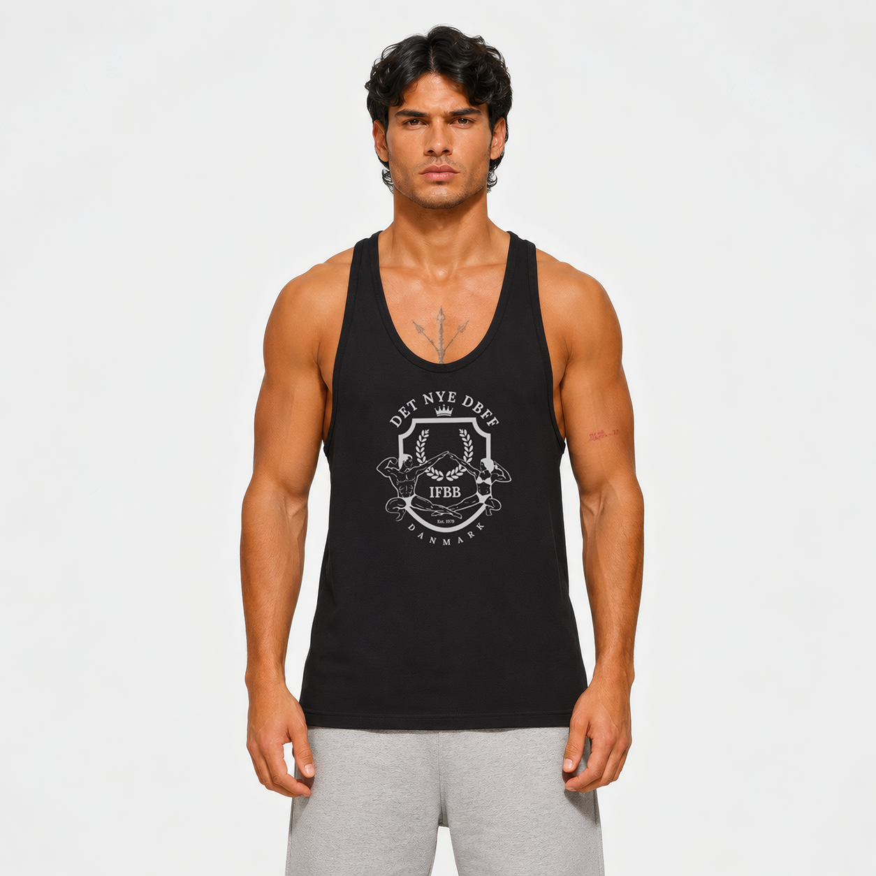 DBFF - Muscle Tank Top - Grå logo