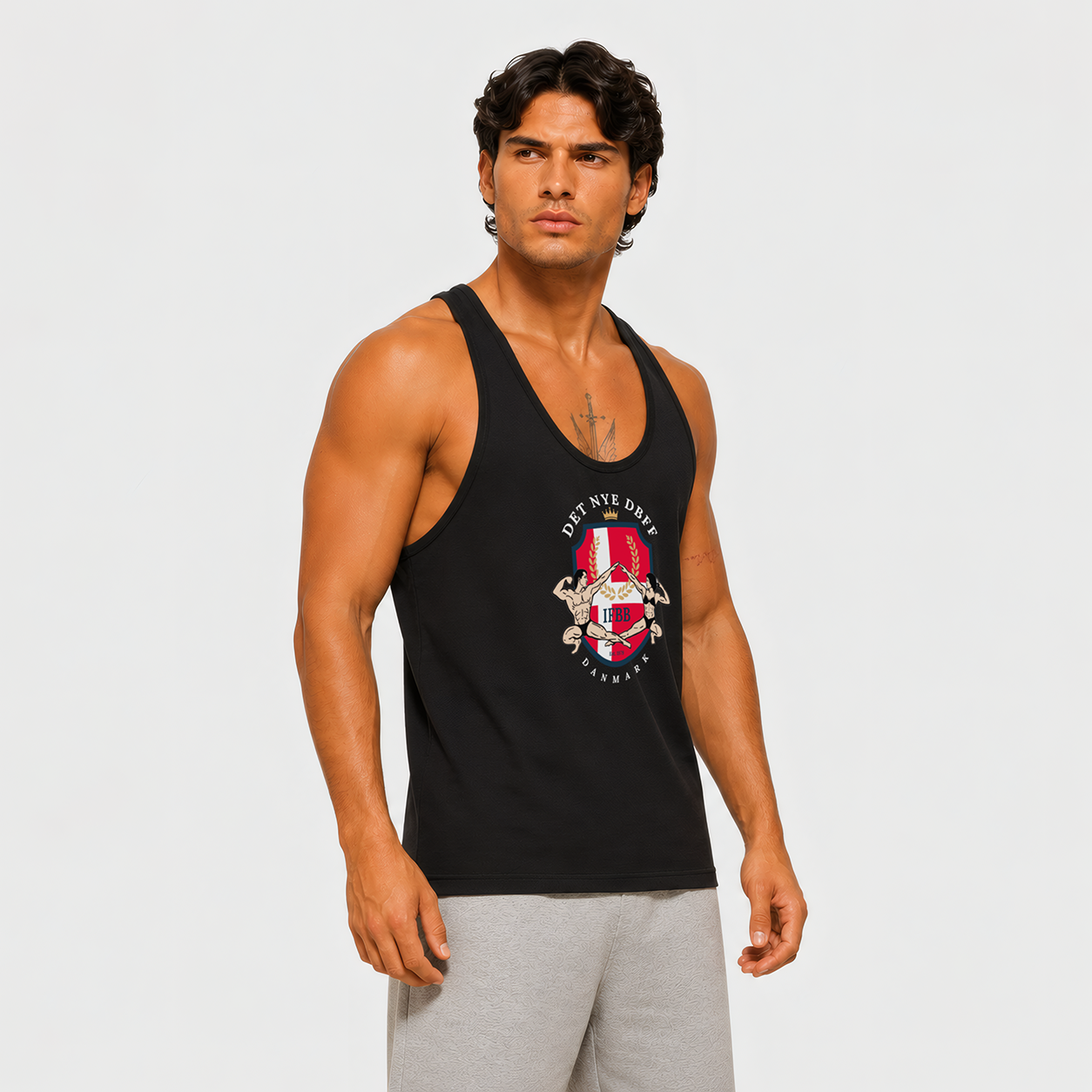 DBFF - Muscle Tank Top - Farv et logo