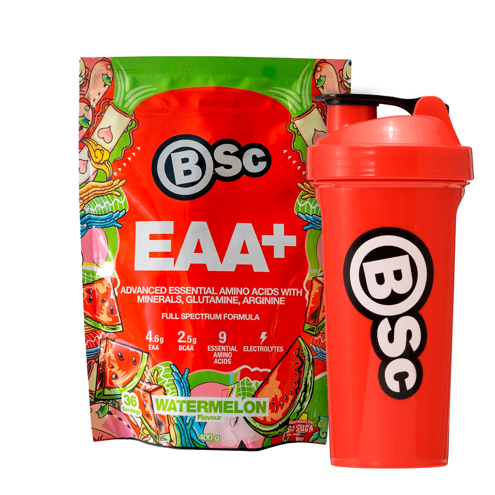 EAA + - Watermelon (400G) og Shaker