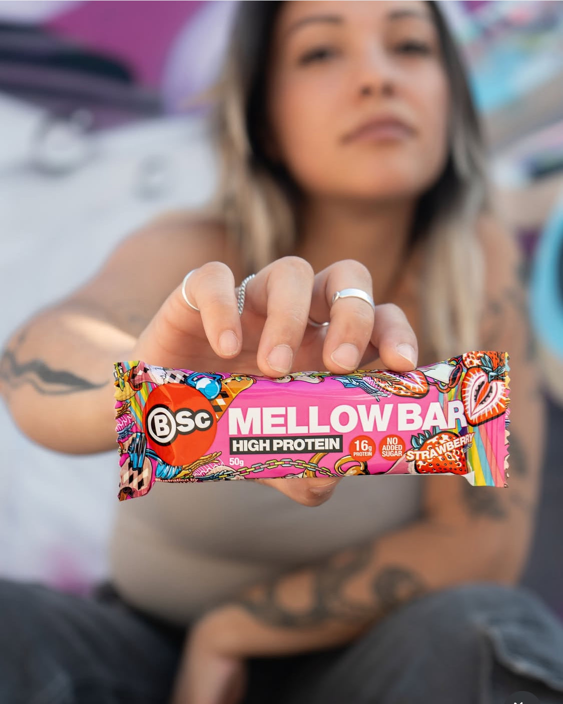 Mellow bar Strawberry 12x50g