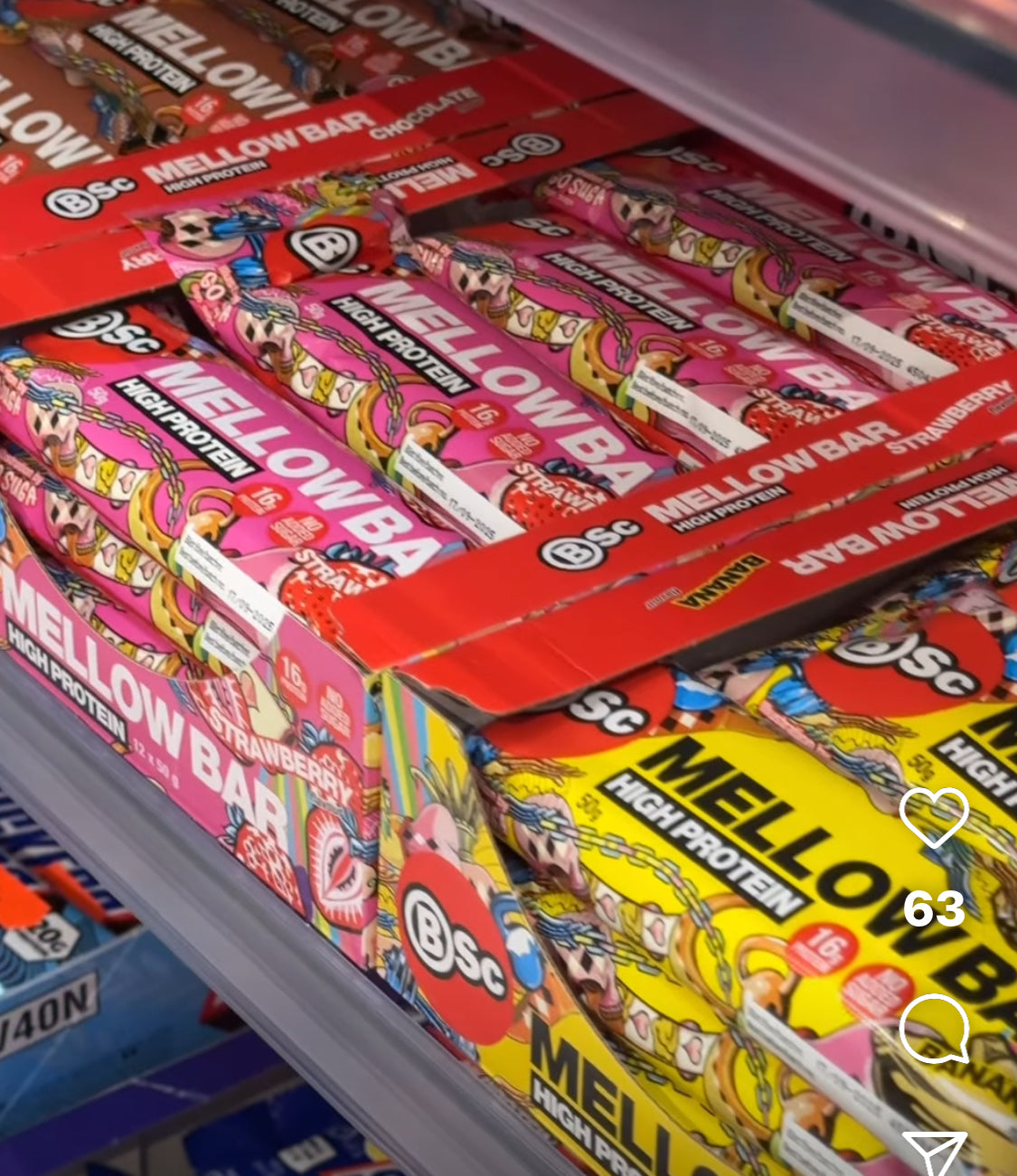 Mellow bar 50g Strawberry