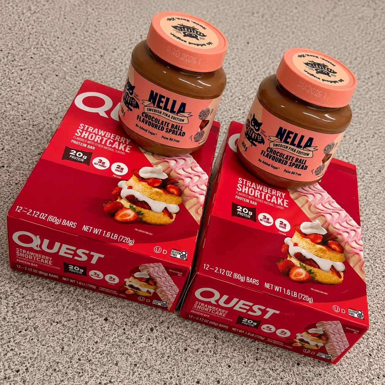 Quest x Nella Samlepakke – Begrænset parti 🔥 KUN 100 pakker til 219 kr prisen