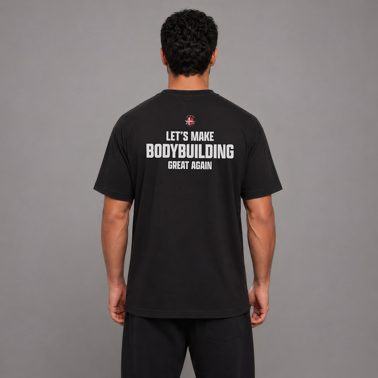 DBFF - Unisex T-shirt - Black - Farvet Print