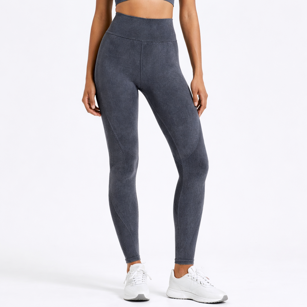 TriDri TR305 Women's Seamless '3D fit' multi-sport denim look leggings