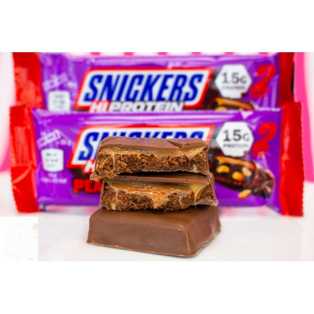 Snickers High Protein Bar – Peanut Brownie 🍫🥜 – 12 x 50 g Sidste Salgsdato 18.12.2026