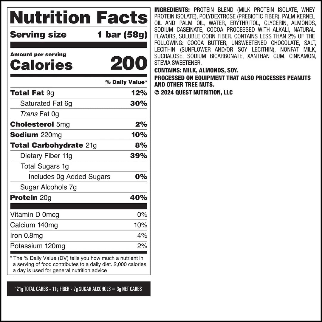 Quest Overload Cookie Commotion Protein Bar – 12 Bars 🍪💥  12 x 63g - Sidste Salgsdato 09.09.2026