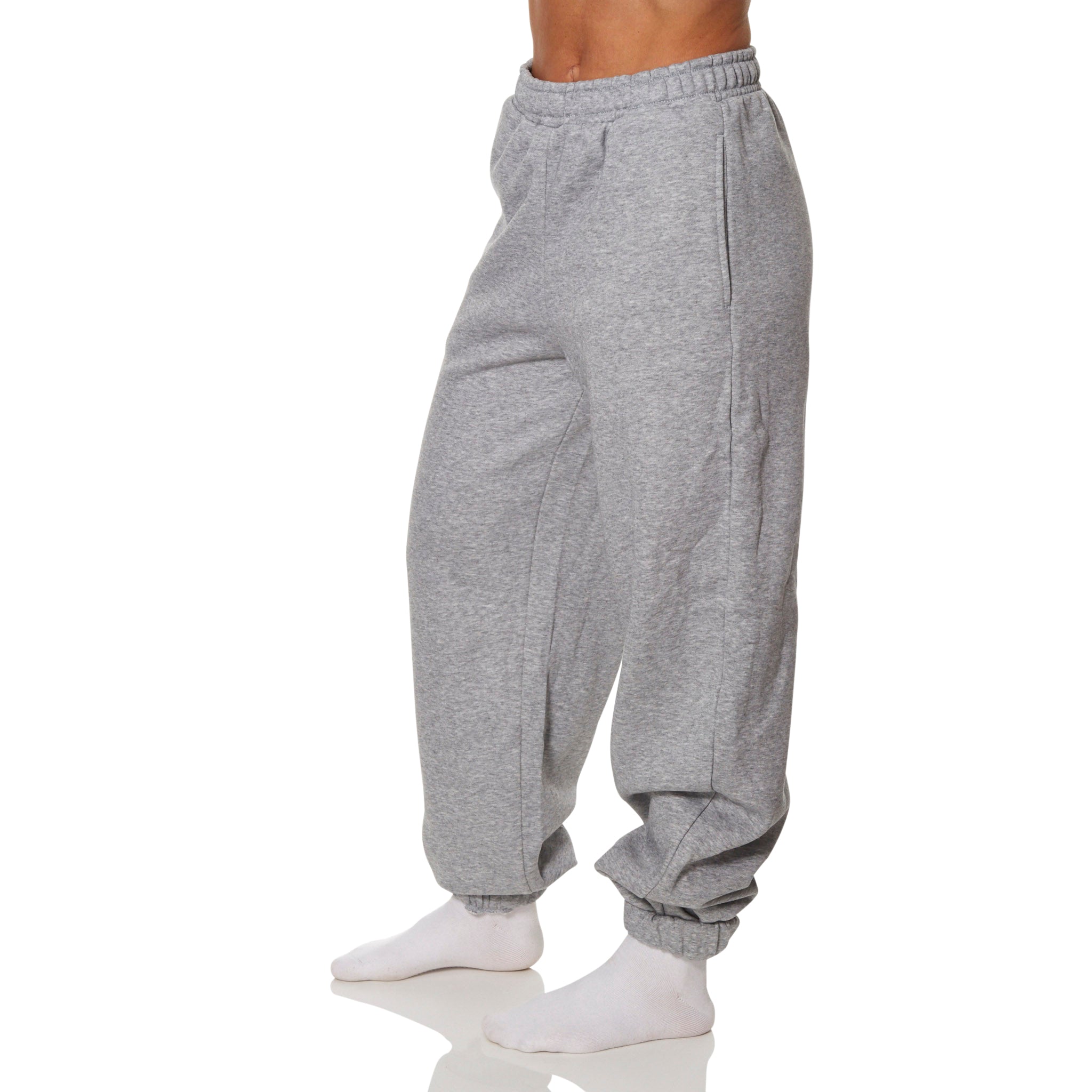Oversized Joggers - Grå